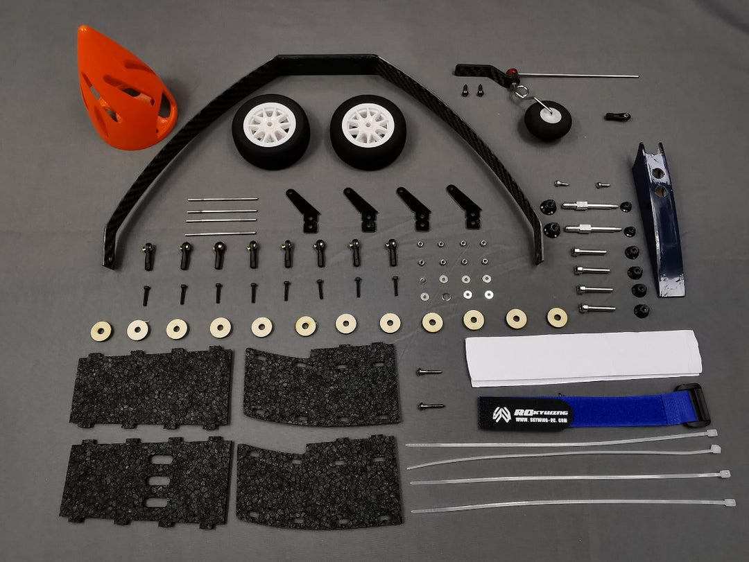 SW - 60" Yak 54 - White/Orange - B  PNP