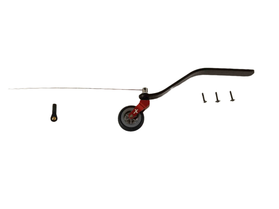 150CC - Red Anodized Carbon Fiber Tailwheel