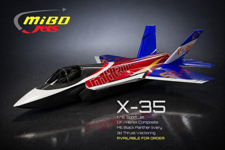 Mibo Jets - X-35 - Fantasy Blue - ARF