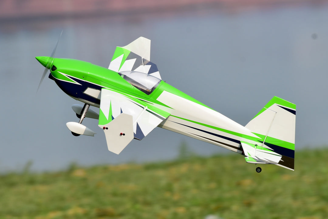 Skywing - 48" Slick 360 V2 - White/Green Scheme C - PNP