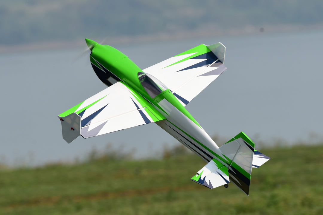 Skywing - 48" Slick 360 V2 - White/Green Scheme C - PNP