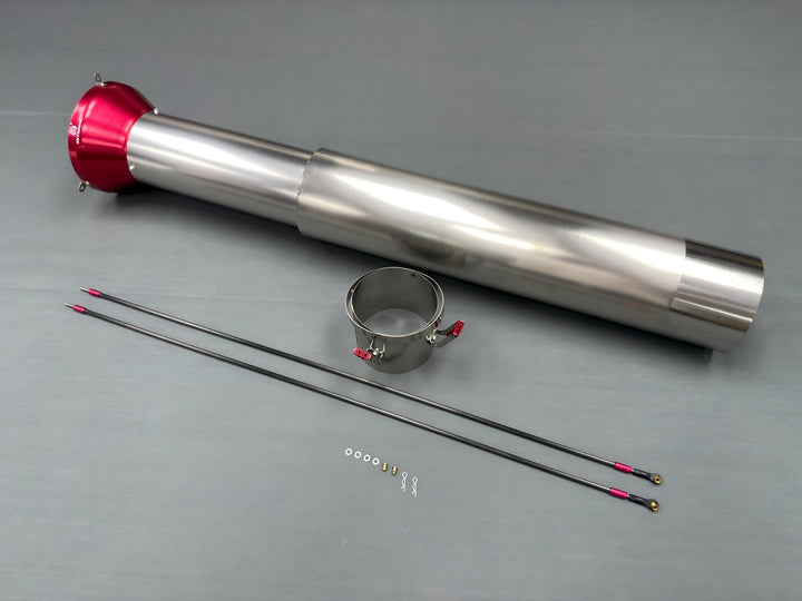 SW - Falcon 2.4M - Red/Metal Grey - ARF