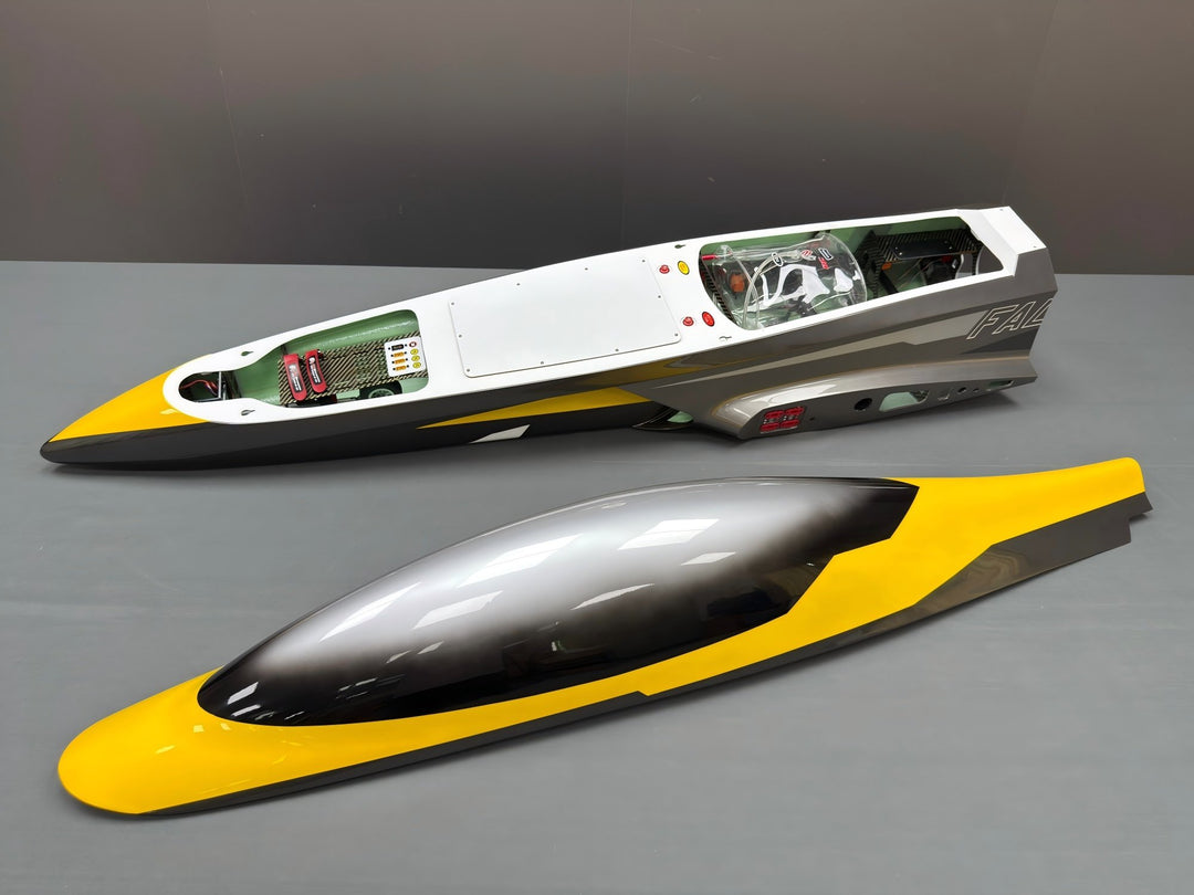 SW - Falcon 2.4M - Red/Metal Grey - ARF