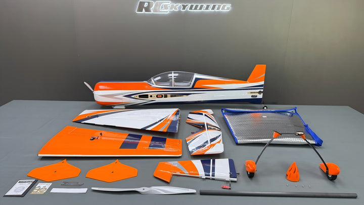 SW - 67" Yak 54 - White/Orange/Blue (B) PNP