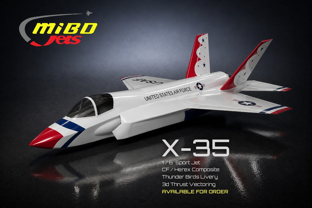 Mibo Jets - X-35 - Thunder Birds - ARF