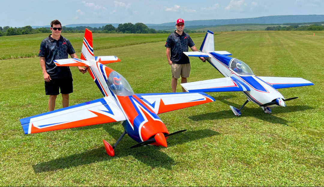 EF - 104" Extra 260 Orange/Blue