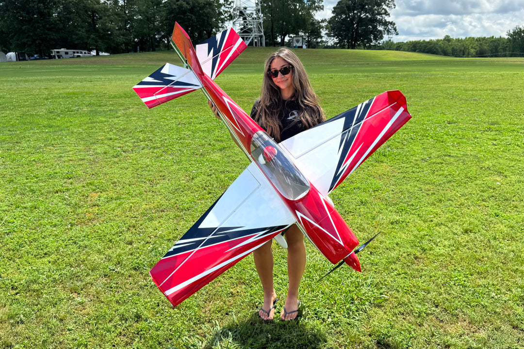 EF - 67" Extra 300 - Red/White - RxR