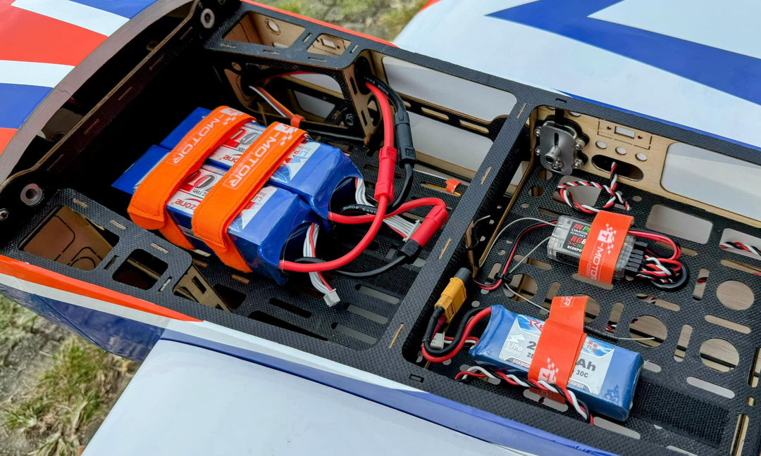 EF - 75" Extra 260 - Orange/Blue