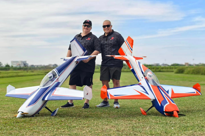 EF - 75" Extra 260 - Orange/Blue