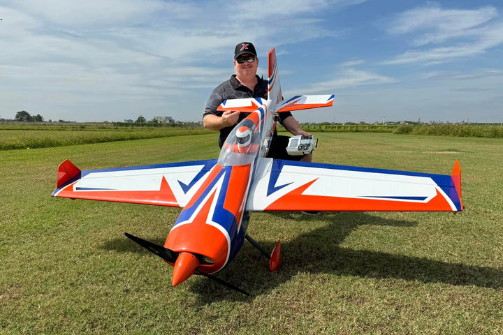 EF - 75" Extra 260 - Orange/Blue
