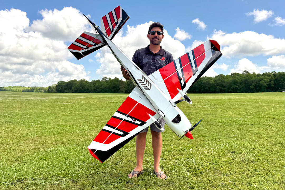 EF - 67" Extra 300 - Red/White - RxR