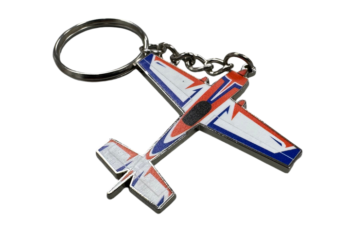 Keychain - Extra 260 - Orange/Blue