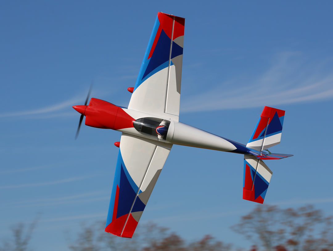 EF - 85" Laser - White/Red/Blue/Silver