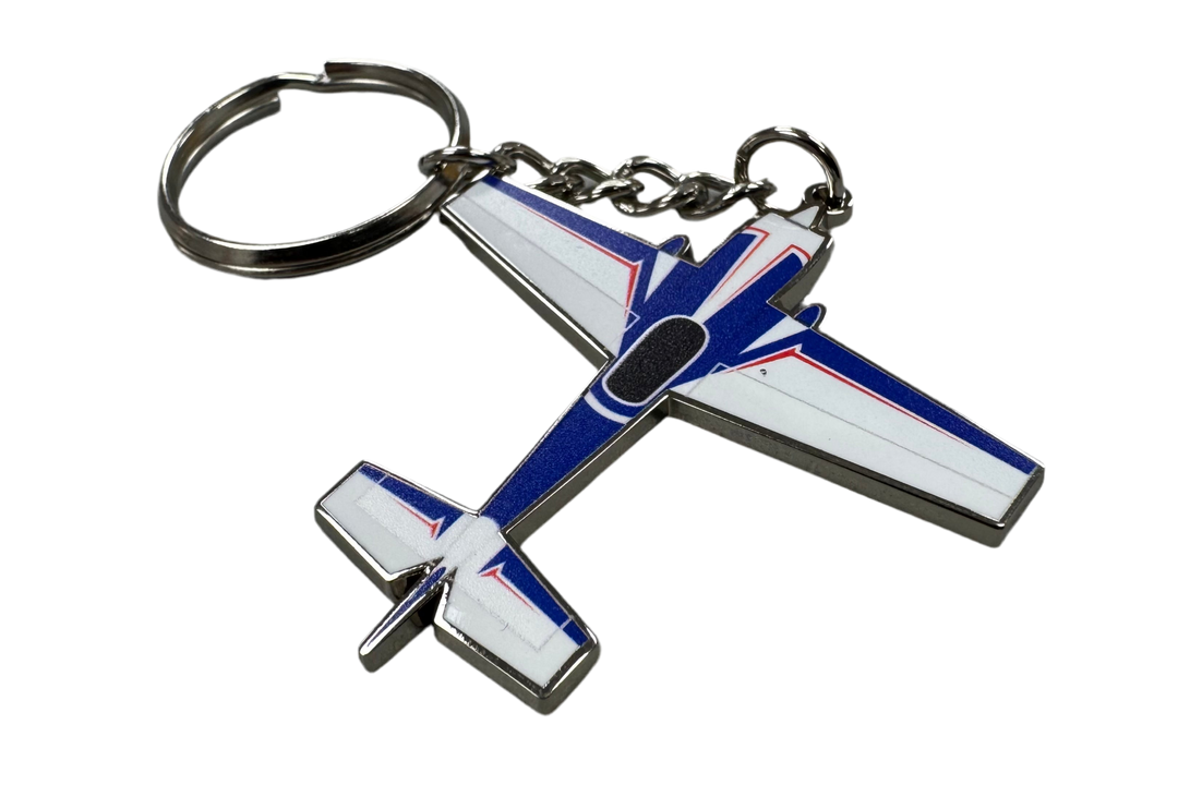 Keychain - Extra 260 - Blue/White