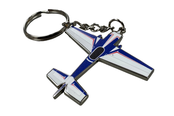 Keychain - Extra 260 - Blue/White
