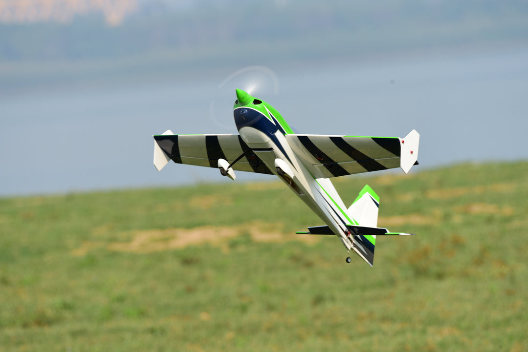 Skywing - 48" Slick 360 V2 - White/Green Scheme C - PNP