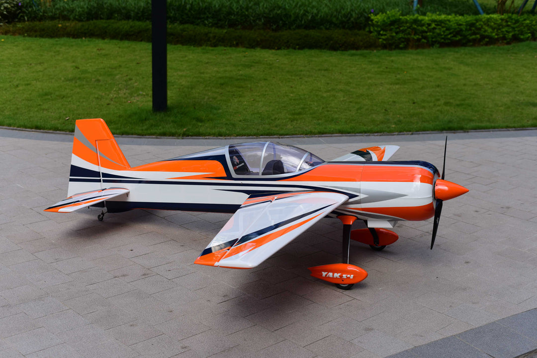 Skywing - 104" Yak 54 - White/Orange - B