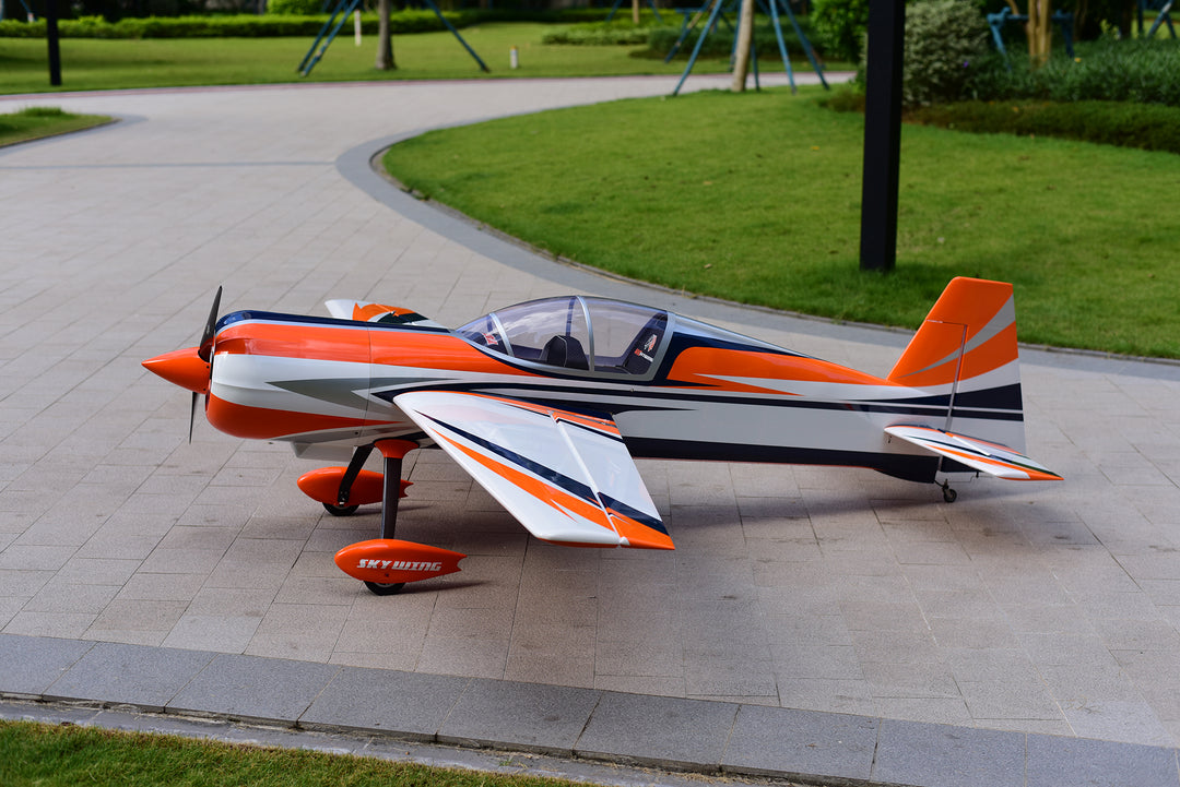 Skywing - 104" Yak 54 - White/Orange - B