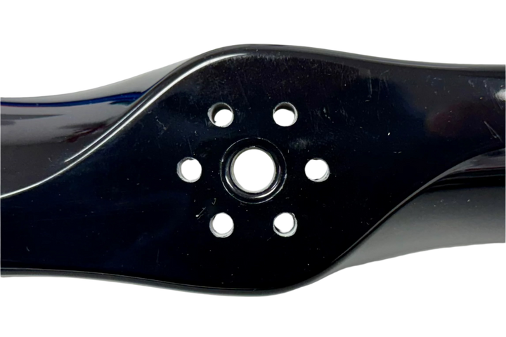 Falcon - Black/White - GAS - PREDRILLED