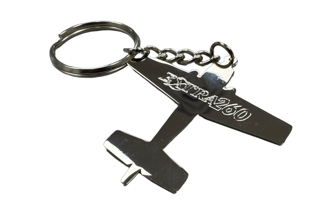 Keychain - Extra 260 - Orange/Blue