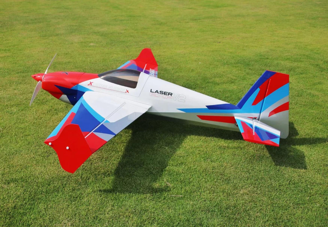 EF - 60" Laser-EXP V3 White/Red/Blue/Silver