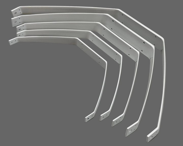 EF - Painted CF Landing Gear - WHITE - 114-125" Airframes