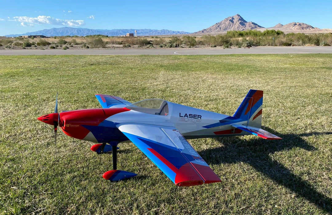 EF - 60" Laser-EXP V3 White/Red/Blue/Silver