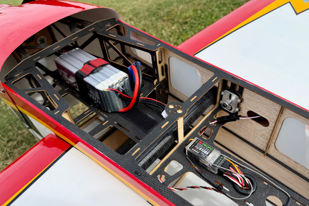 EF - 67" Slick 580 - Red/White 10th Anniversary Scheme - ARF