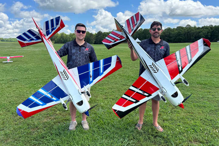 EF - 67" Extra 300 - Red/White - RxR