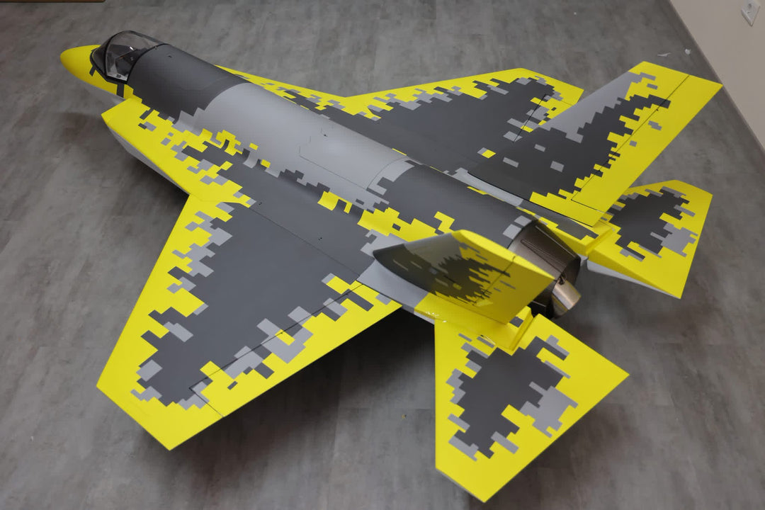 Mibo Jets - X-35 - Signal Digital Camo - ARF