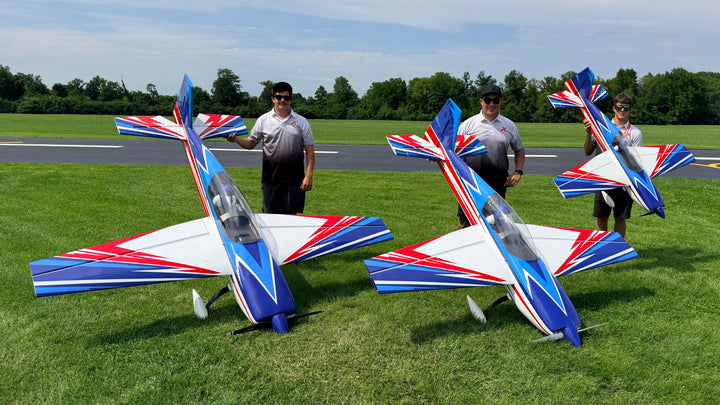 EF - 92" Extra 300 - Blue/White