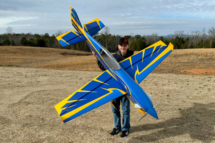 EF - 85" Turbo Raven - Blue/Yellow