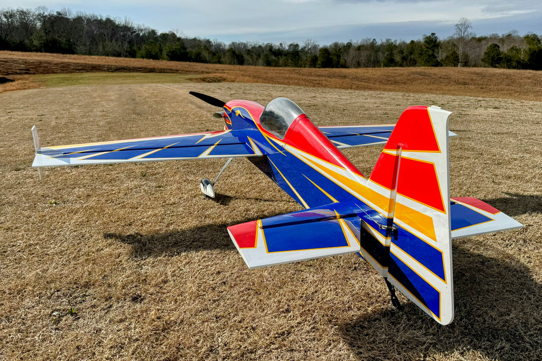 EF - 85" Turbo Raven - Red/Blue