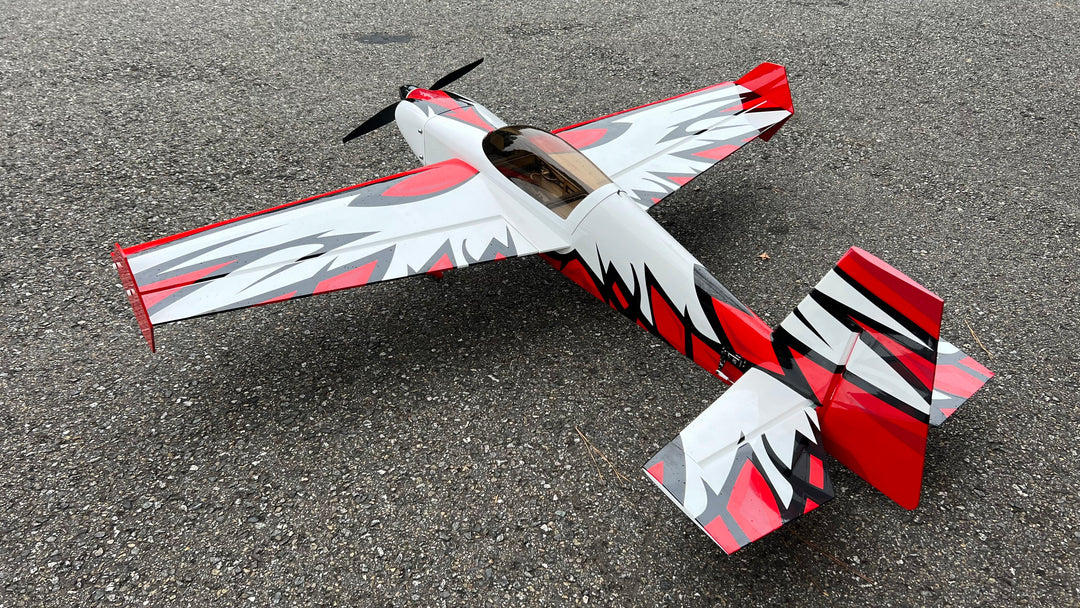 EF - 60" Edge 540T CNC - Dark Red/White - ARF