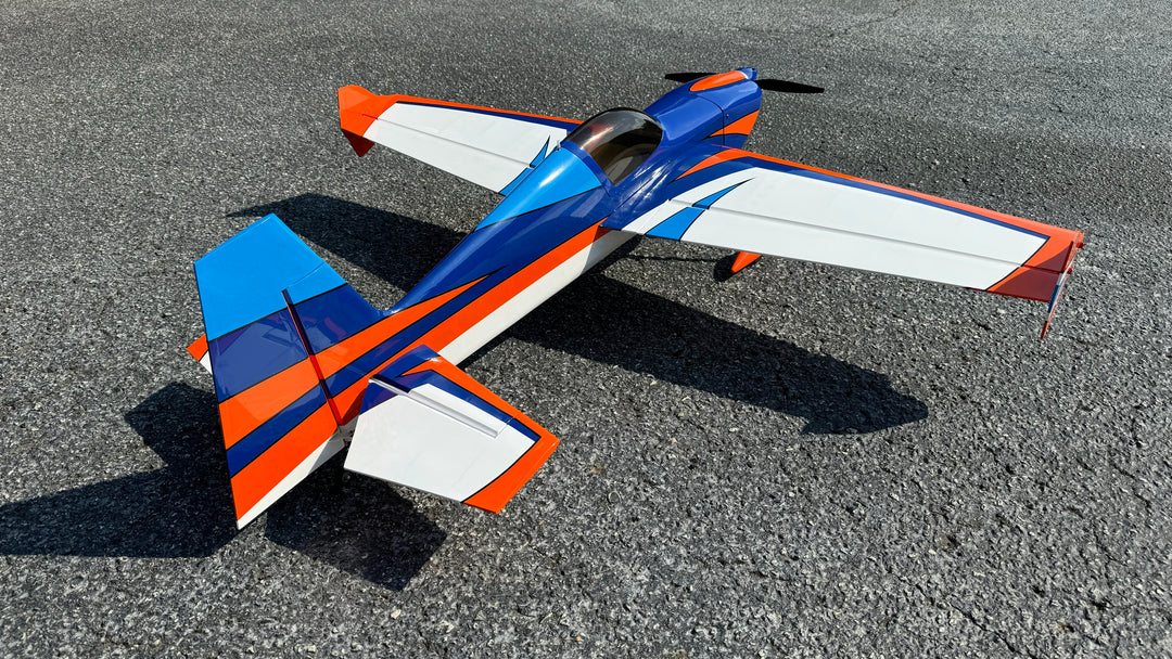 EF - 60" Slick 580 CNC - White/Blue/Orange - ARF