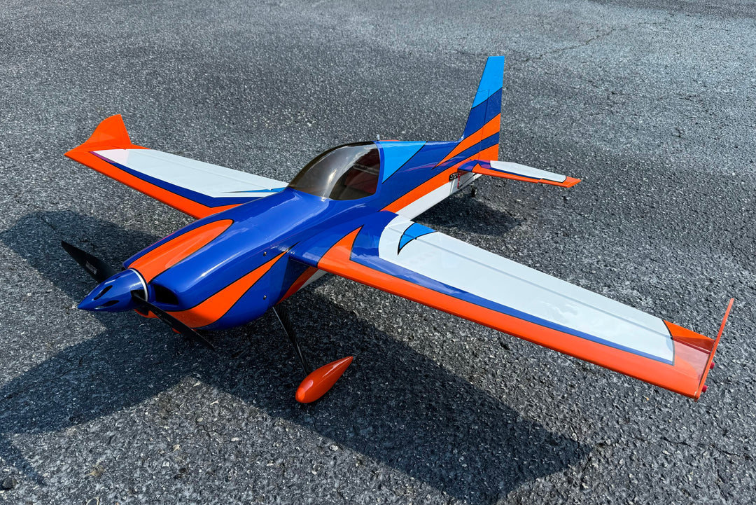 EF - 60" Slick 580 CNC - White/Blue/Orange - ARF