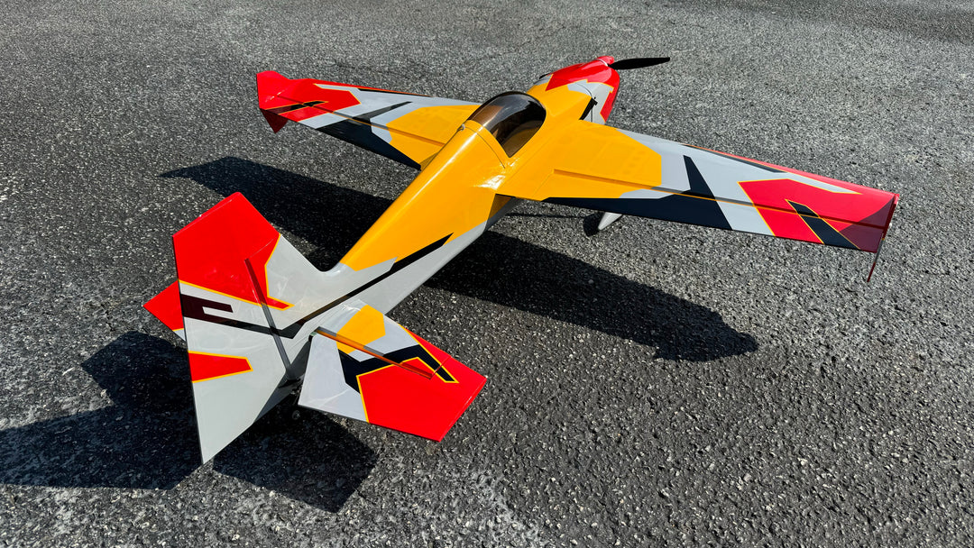 EF - 60" Slick 580 CNC - Yellow/Red/Grey - ARF