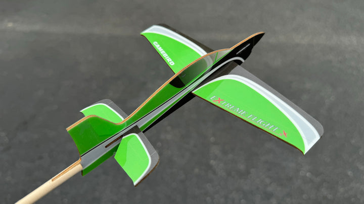 Extreme Flight Stick Plane - GAMEBIRD Green