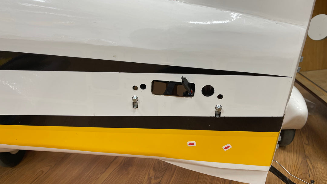 Skywing - 101" Laser 260 - White/Yellow (D)