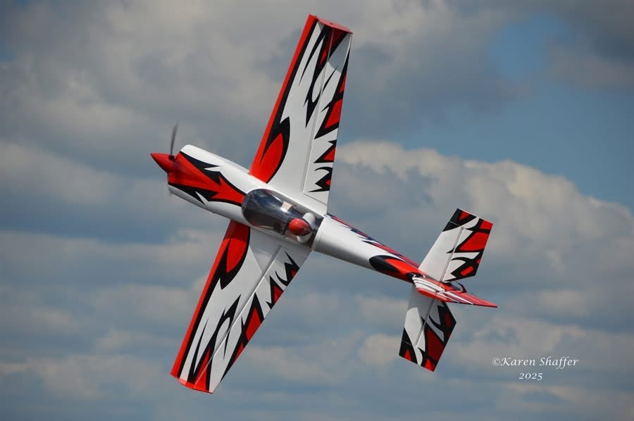 EF - 88" Edge 540T - Dark Red/White