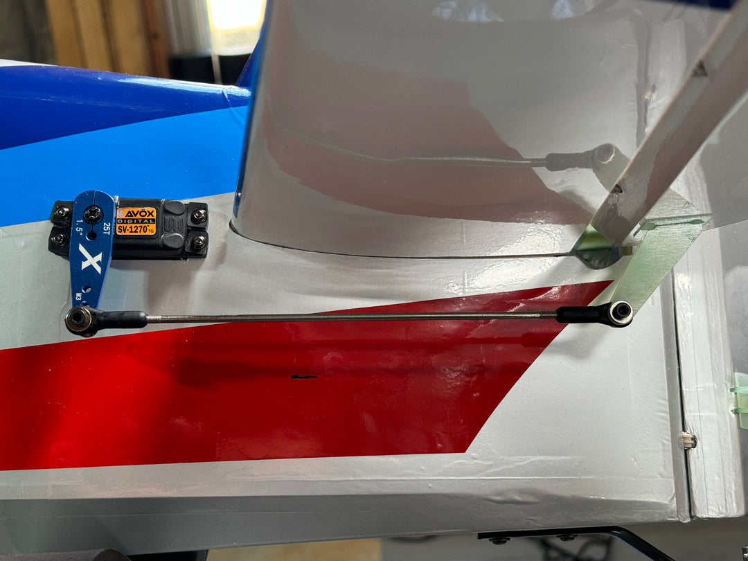 EF - 74" Laser-EXP V2 CNC - White/Red/Blue/Silver