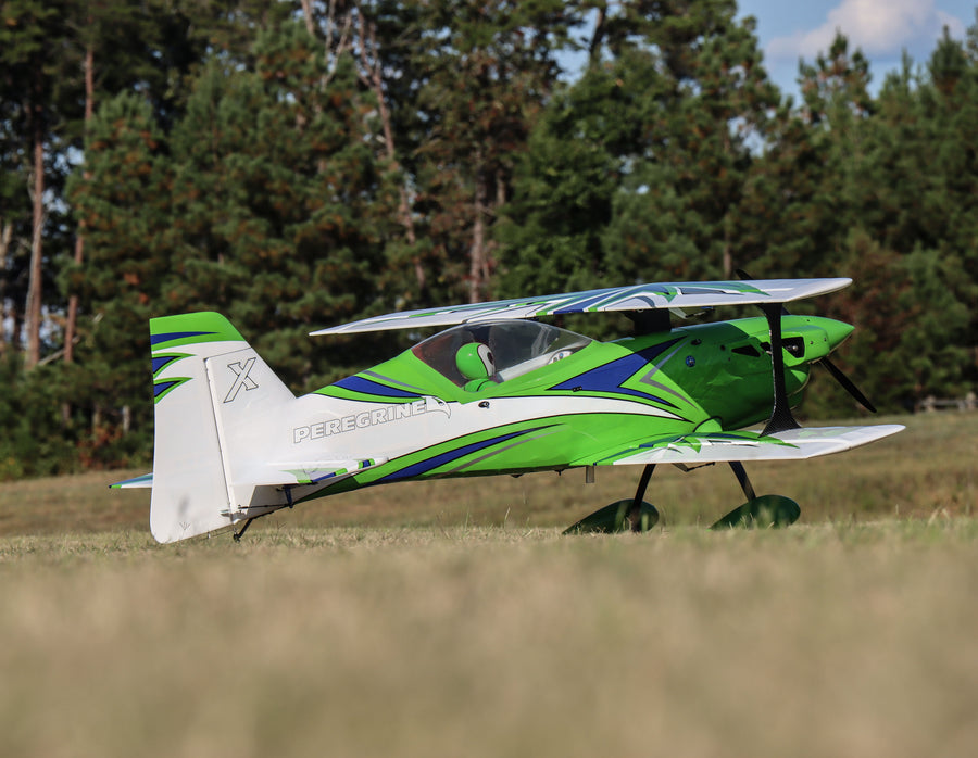 EF - 70CC Peregrine Biplane - Green/White – Extreme Flight