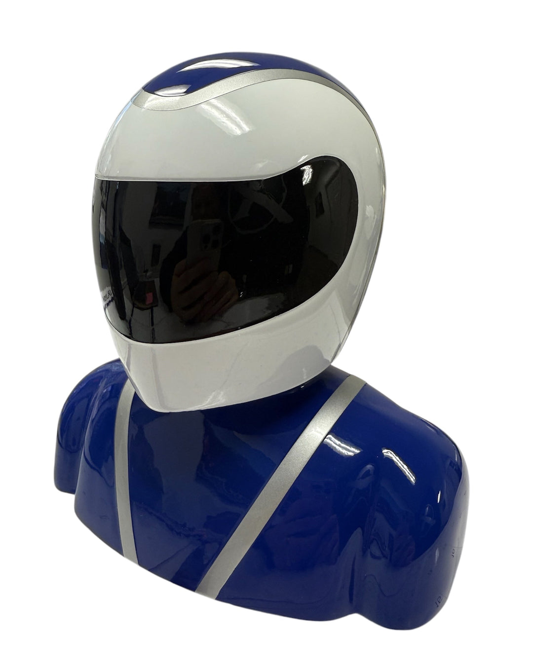 Pilot X - 180mm TALL - White/Blue