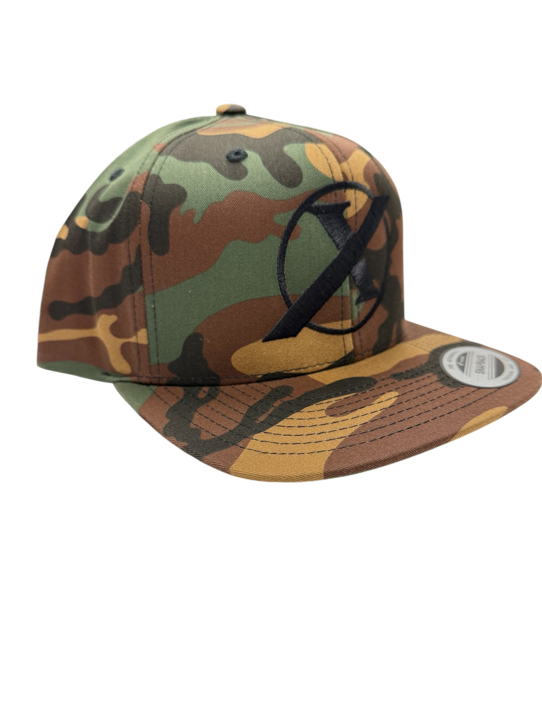 EF - Snapback Hat - Black/Camo