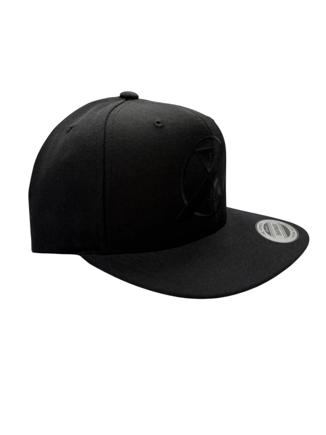 EF - Snapback Hat - Black/Black