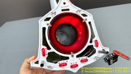 SW - Falcon 2.1M - Red/Metal Grey - PNP