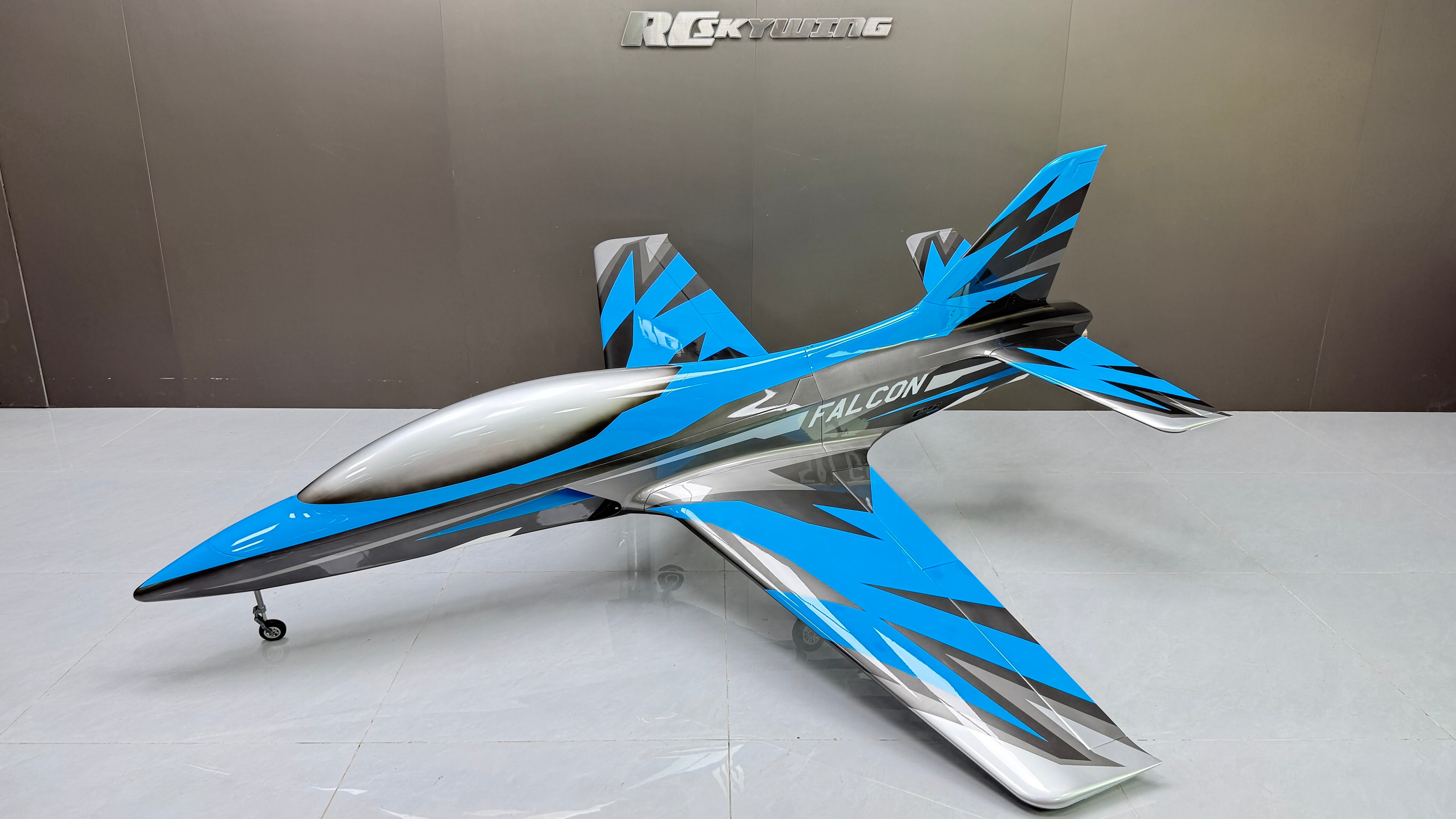 SW - Falcon 2.4M - Blue/Metal Grey - PNP – Extreme Flight