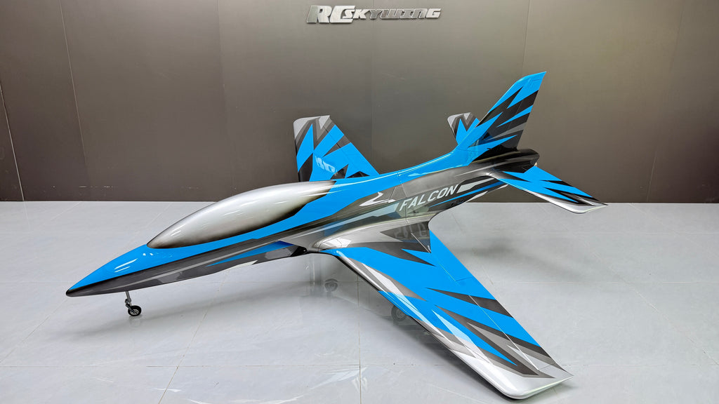 SW - Falcon 2.4M - Blue/Metal Grey - PNP – Extreme Flight
