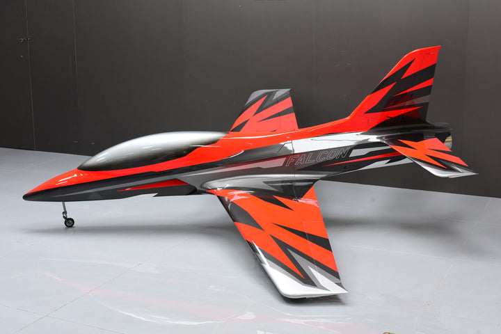 SW - Falcon 2.4M - Red/Metal Grey - PNP
