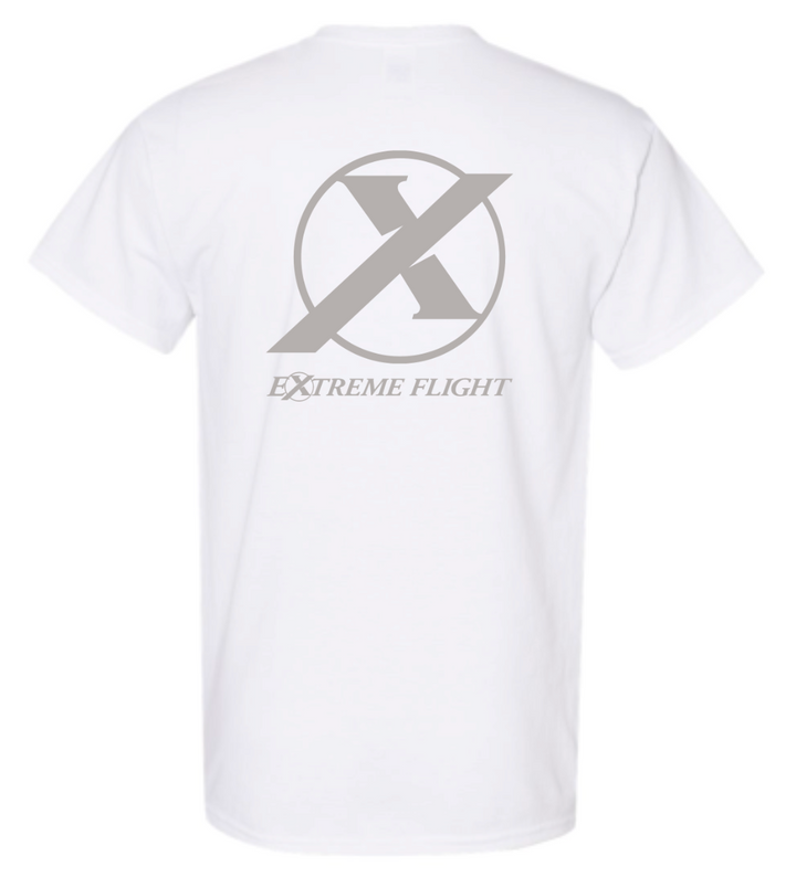 Extreme Flight X Shirt - WHITE (Black LOGO)